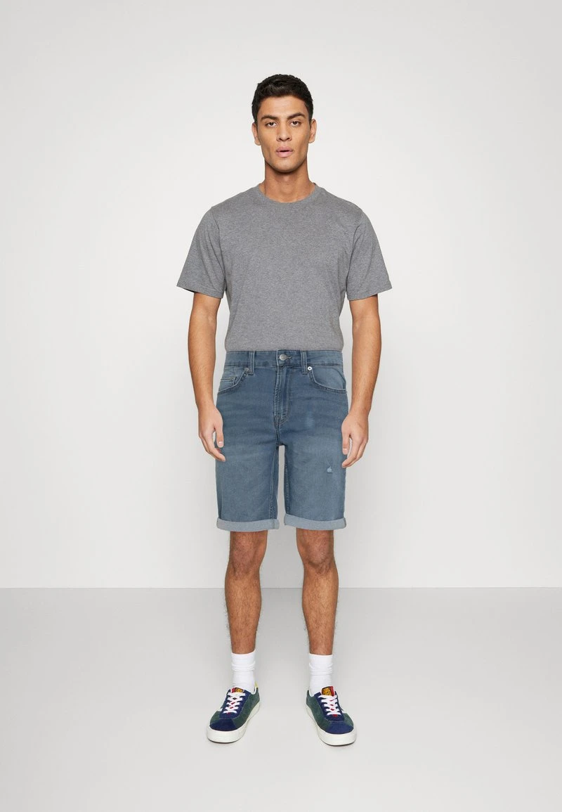 Only & Sons ONSPLYJOGG - Jeans Shorts - Light Blue Denim 2 Only & Sons ONSPLYJOGG - Jeans Shorts - Light Blue Denim – Bild 2