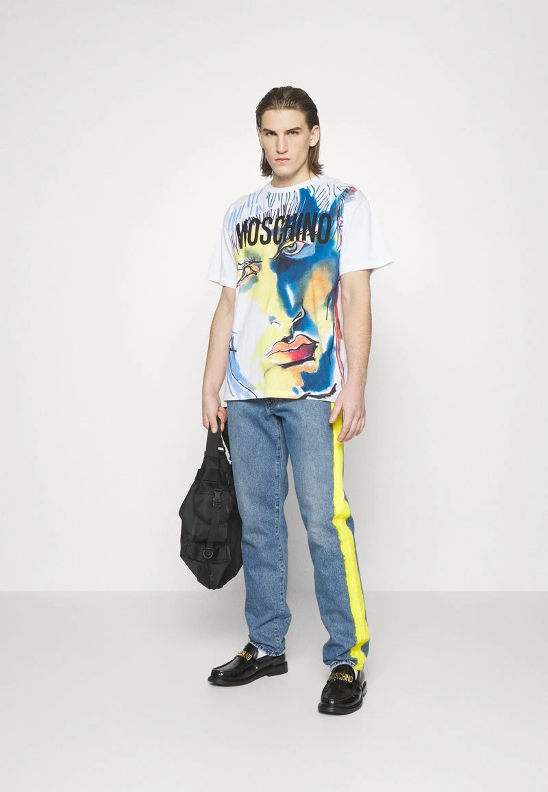 MOSCHINO T-Shirt Print - Fantasy White 3 MOSCHINO T-Shirt Print - Fantasy White – Bild 3