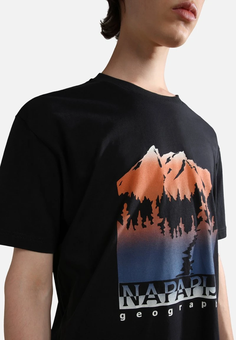 Napapijri S HILL - T-Shirt Print - Black 3 Napapijri S HILL - T-Shirt Print - Black – Bild 3