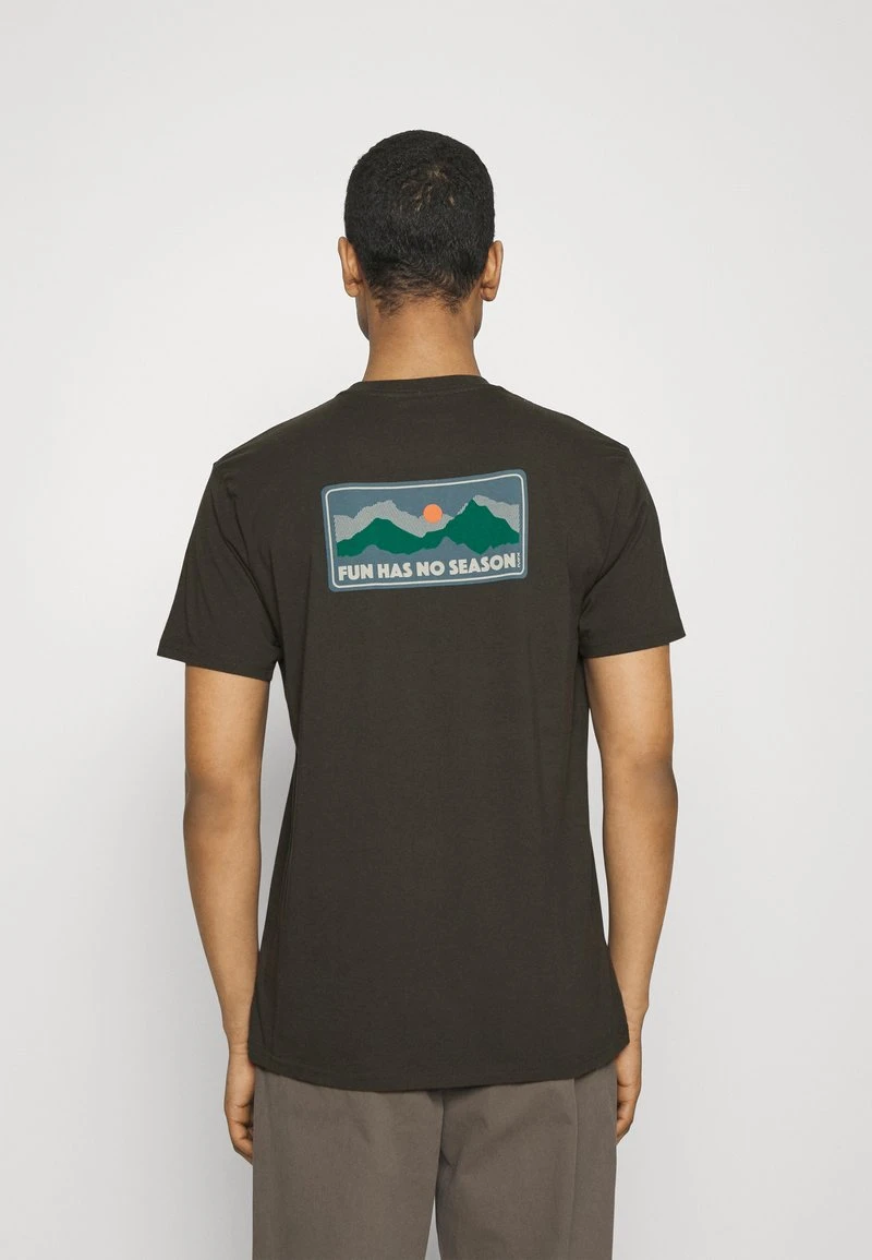 KAVU ALL THE FUN - T-Shirt Print - Black Licorice 3 KAVU ALL THE FUN - T-Shirt Print - Black Licorice – Bild 3