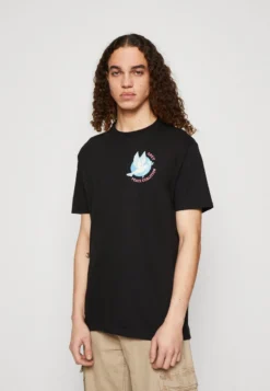 Sommerkleidung Für Herren 35 Obey Clothing DOVE BARBED WIRE UNISEX - T-Shirt Print - Black