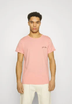 Maison Labiche TEE POITOU GOOD VIBES - T-Shirt Basic - Blush