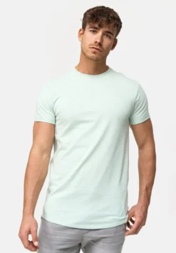 Indicode Jeans KLOGE - T-Shirt Basic - Quiet Wave 9 Indicode Jeans KLOGE - T-Shirt Basic - Quiet Wave -Sommerkleidung Für Herren a08b5d97347843bcb367e7776eebe64b