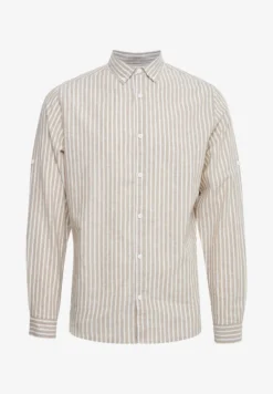 Indicode Jeans HANKO - Hemd - Greige 11 Indicode Jeans HANKO - Hemd - Greige -Sommerkleidung Für Herren a2d593b0c0e346a28c65aa95c5345ef4