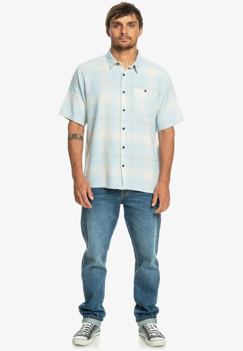 Quiksilver SHADOW LIGHT CHECK - Hemd - Celestial Blue Shadow 2 Quiksilver SHADOW LIGHT CHECK - Hemd - Celestial Blue Shadow – Bild 2