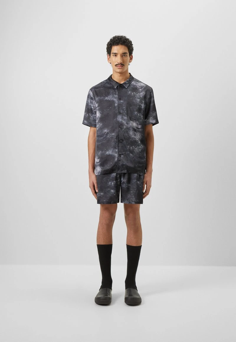 PRINTED SUMMER SHORT SLEEVE - Hemd - Grey 1 PRINTED SUMMER SHORT SLEEVE - Hemd - Grey