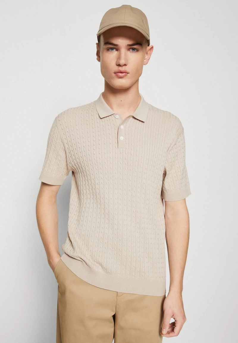 Selected Homme SLHMADDEN CABLE - Poloshirt - Fog Melange 4 Selected Homme SLHMADDEN CABLE - Poloshirt - Fog Melange – Bild 4