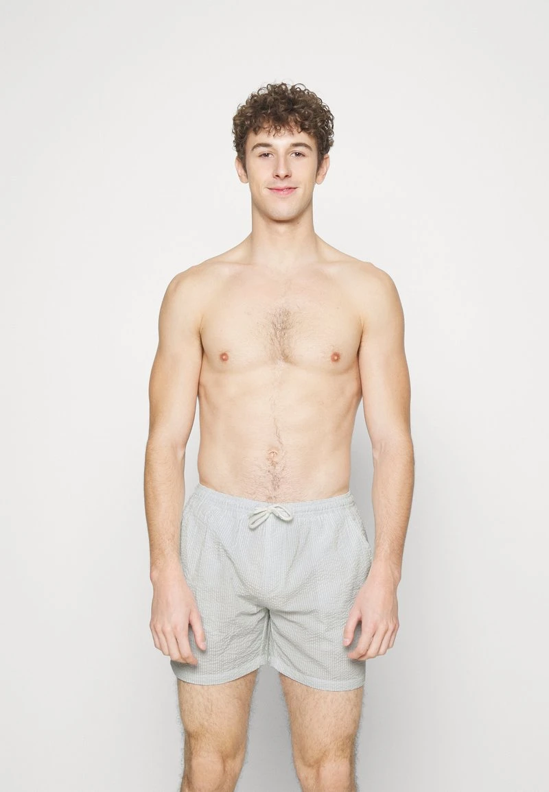 BRAVE SOUL Badeshorts - Mint/white 2 BRAVE SOUL Badeshorts - Mint/white – Bild 2