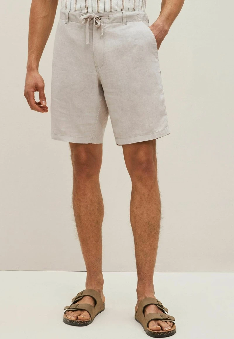 Next ELASTICATED WAISTBAND - Shorts - Bone Grey 1 Next ELASTICATED WAISTBAND - Shorts - Bone Grey