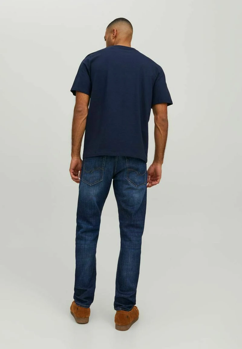 Jack & Jones CREW NECK - T-Shirt Basic - Navy Blazer 3 Jack & Jones CREW NECK - T-Shirt Basic - Navy Blazer – Bild 3