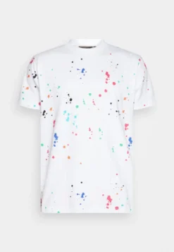 SikSilk PAINT SPLATTER OVERSIZED - T-Shirt Print - White 10 SikSilk PAINT SPLATTER OVERSIZED - T-Shirt Print - White -Sommerkleidung Für Herren b4c348cf8d1d419ca243926618dfccf9