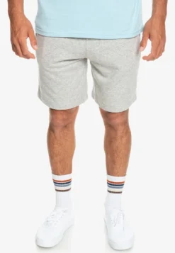 Quiksilver ESSENTIALS - Shorts - Light Grey Heather -Sommerkleidung Für Herren bfb5b819e4444414bf2bc64e7b226db5 1