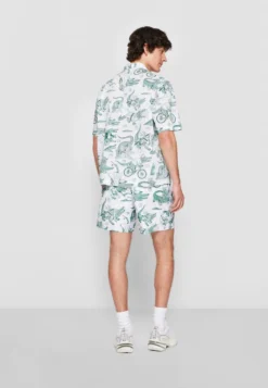 LACOSTE X NETFLIX - Hemd - Bianco -Sommerkleidung Für Herren c51477f71fad4cb5b9f191db87c6eab4