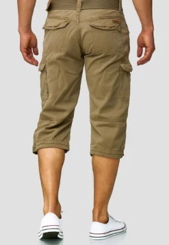 Indicode Jeans MIT GÜRTEL NICOLAS - Shorts - Greige 8 Indicode Jeans MIT GÜRTEL NICOLAS - Shorts - Greige -Sommerkleidung Für Herren ccd4e23935784686b92263e51e8bd9c2