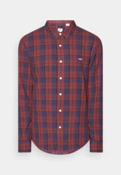 BATTERY SHIRT SLIM - Hemd - Red Mahogany -Sommerkleidung Für Herren ce2b4fd5b6384999a50ad800781e55b2