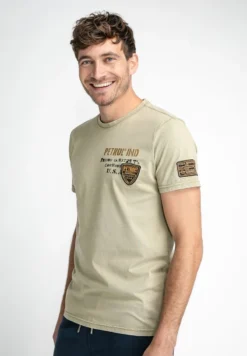 Petrol Industries LOGO - T-Shirt Print - Eucalyptus