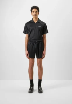 Sommerkleidung Für Herren 39 FOOTBALL TEE SHORT SLEEVE - Poloshirt - Black