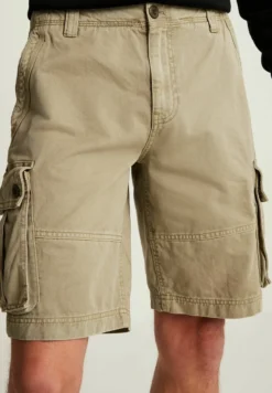 Next PREMIUM LAUNDERED CARGO STANDARD - Jeans Shorts - Natural