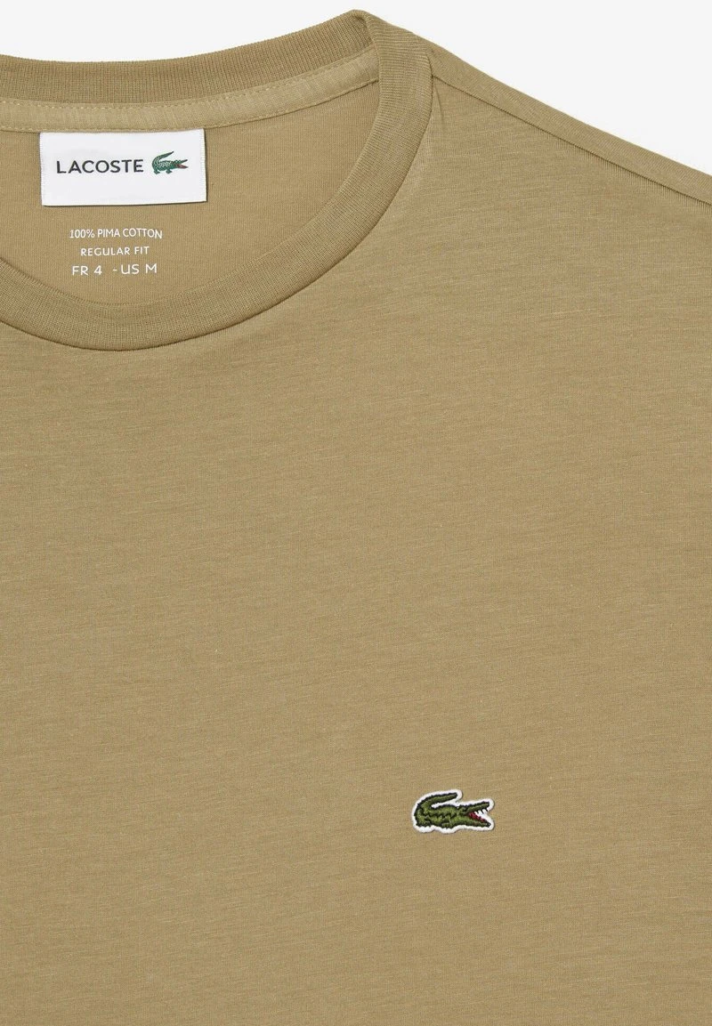 Lacoste T-Shirt Basic - Beige 6 Lacoste T-Shirt Basic - Beige – Bild 6