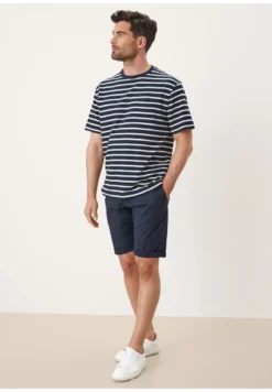 S.Oliver RAYÉ DOTÉ D’UNE POCHE-POITRINE - T-Shirt Print - Navy Stripes -Sommerkleidung Für Herren d5d90b16e58b4030a5017ded233cc48f