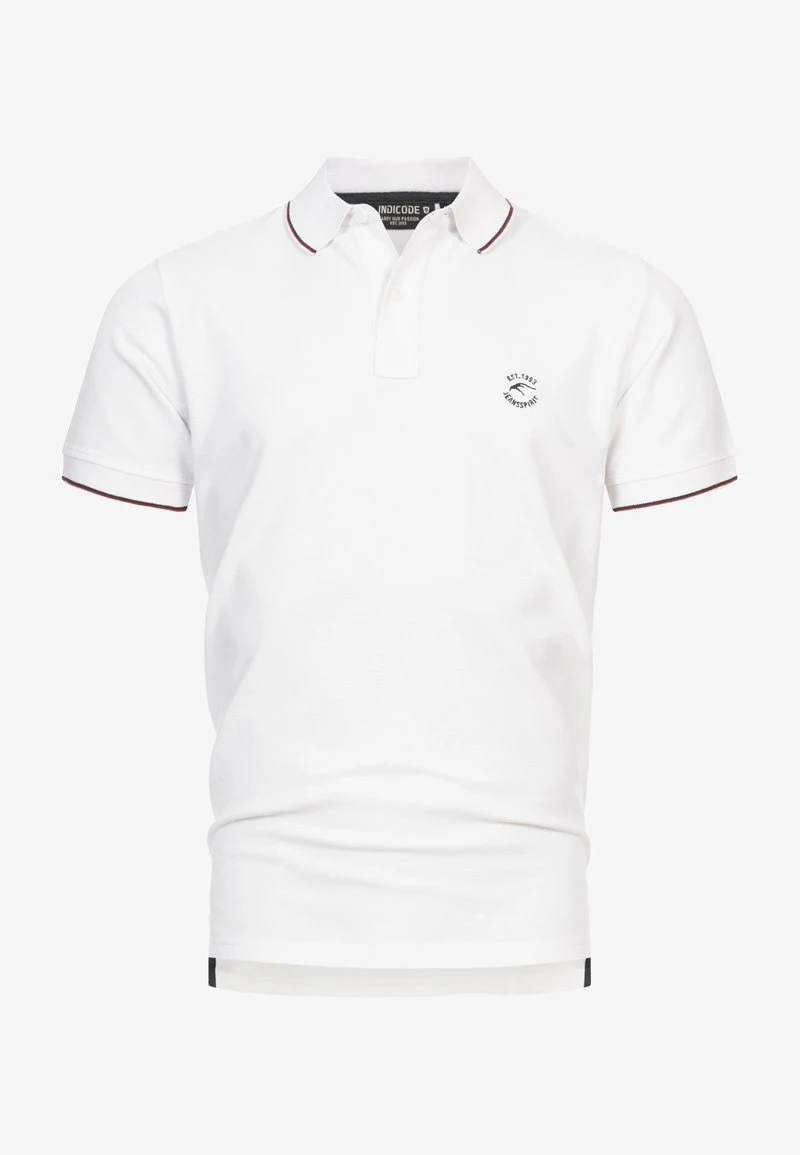 Indicode Jeans WALLO - Poloshirt - Offwhite 5 Indicode Jeans WALLO - Poloshirt - Offwhite – Bild 5