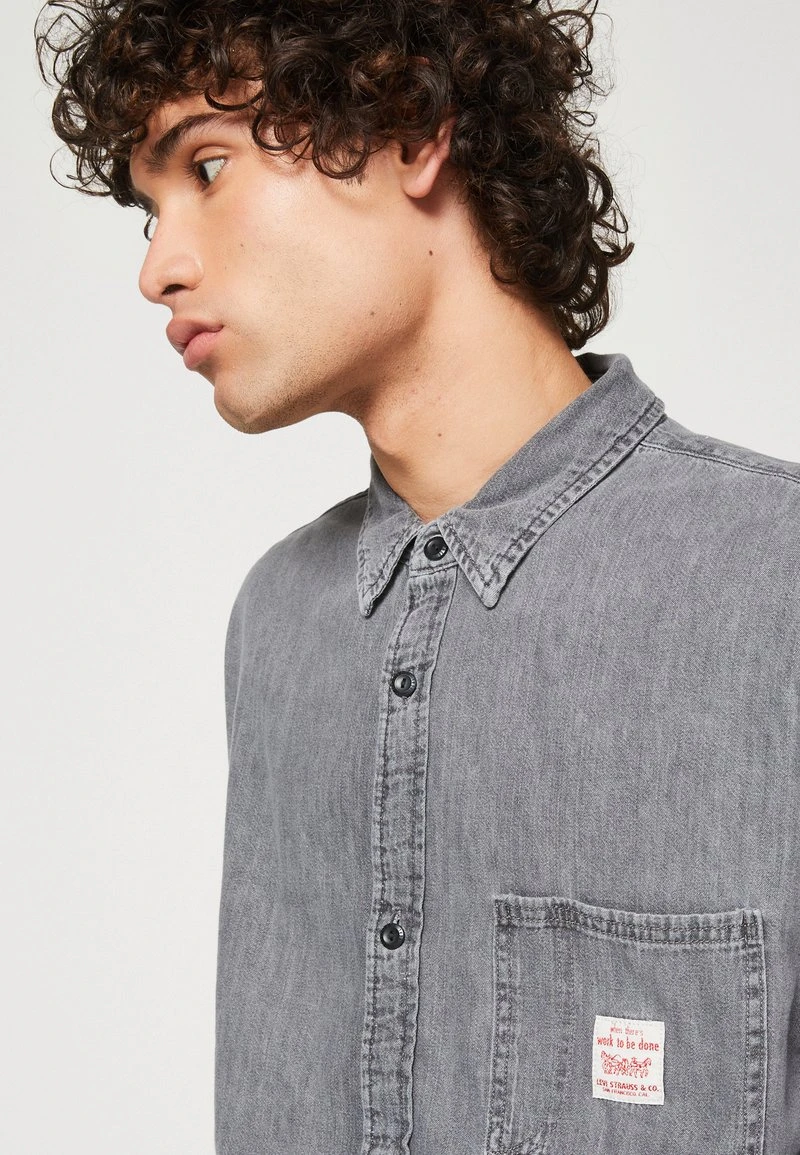 WALLER 1 POCKET SHIRT - Hemd - Black Denim 6 WALLER 1 POCKET SHIRT - Hemd - Black Denim – Bild 6