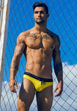 NEMO - Badehose Slip - Yellow