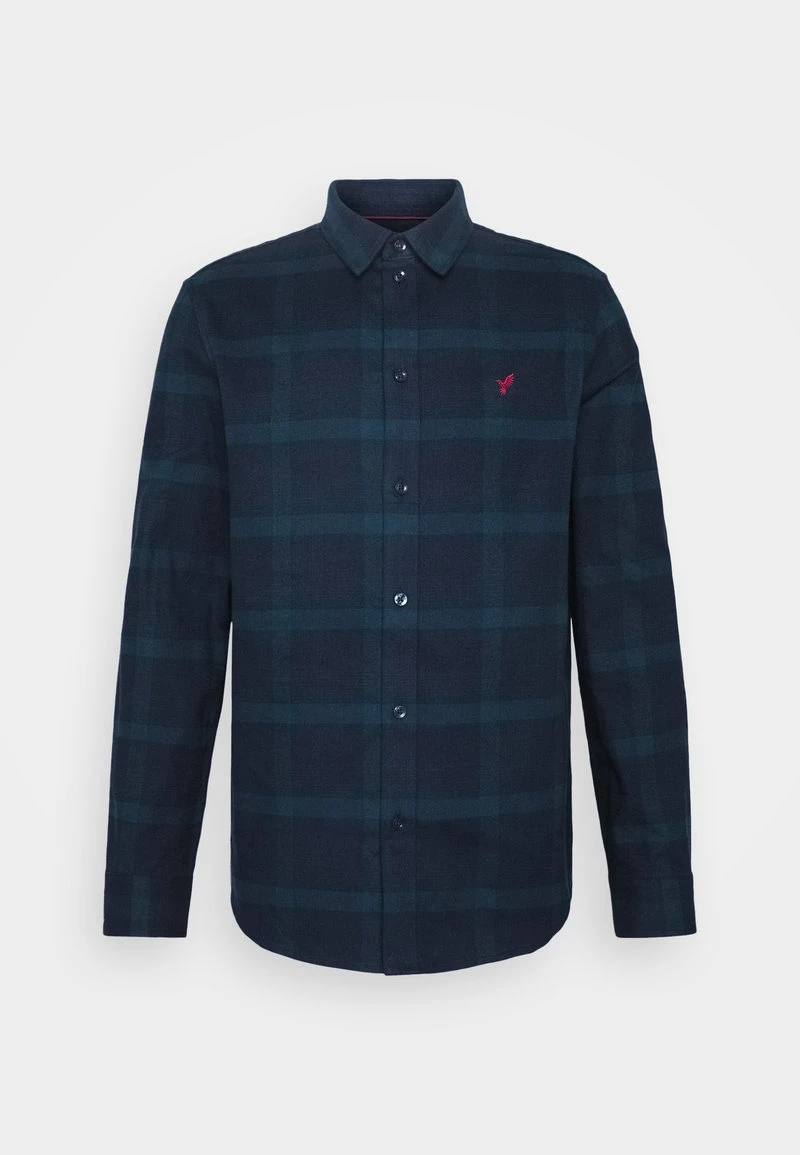 Pier One Hemd - Dark Blue/teal 1 Pier One Hemd - Dark Blue/teal