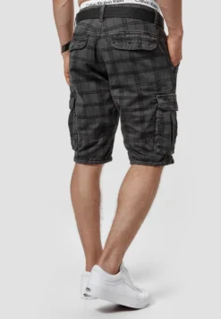 Indicode Jeans MONROE - Shorts - Raven Check 8 Indicode Jeans MONROE - Shorts - Raven Check -Sommerkleidung Für Herren dd142944d38d4615a71ea79f1af660e8