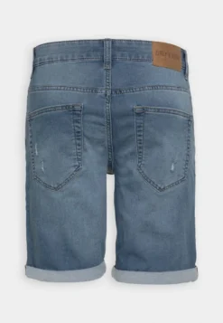 Only & Sons ONSPLYJOGG - Jeans Shorts - Light Blue Denim 11 Only & Sons ONSPLYJOGG - Jeans Shorts - Light Blue Denim -Sommerkleidung Für Herren defa86e43b004e4880e1cdef0c11a37c