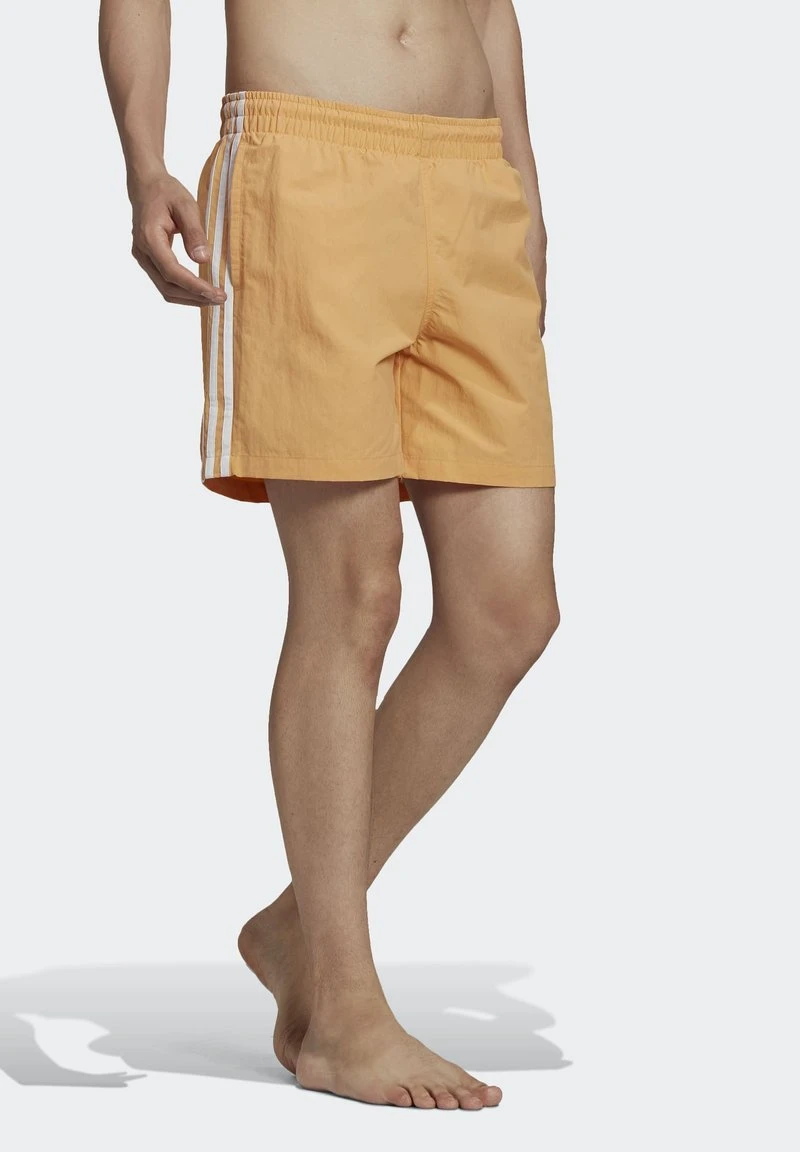 Adidas Originals ADICOLOR CLASSICS 3-STRIPES SWIM SHORTS - Badeshorts - Orange 1 Adidas Originals ADICOLOR CLASSICS 3-STRIPES SWIM SHORTS - Badeshorts - Orange