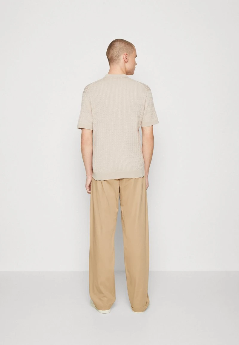 Selected Homme SLHMADDEN CABLE - Poloshirt - Fog Melange 3 Selected Homme SLHMADDEN CABLE - Poloshirt - Fog Melange – Bild 3