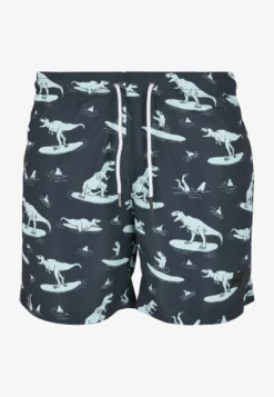 URBAN CLASSICS PATTERN SWIM SHORTS - Badeshorts - Surfing T Rex Aop 11 URBAN CLASSICS PATTERN SWIM SHORTS - Badeshorts - Surfing T Rex Aop -Sommerkleidung Für Herren e4e909216bce45e49cf556c9d2404990
