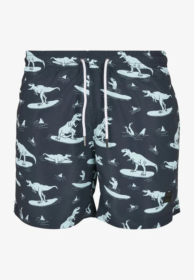 URBAN CLASSICS PATTERN SWIM SHORTS - Badeshorts - Surfing T Rex Aop 6 URBAN CLASSICS PATTERN SWIM SHORTS - Badeshorts - Surfing T Rex Aop – Bild 6