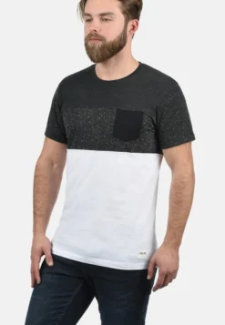 Solid SDKOLD - T-Shirt Print - Dark Grey Melange