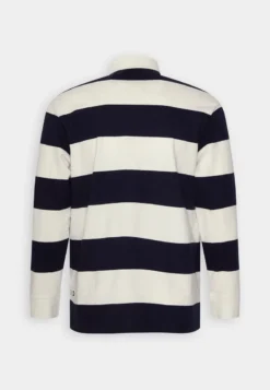 TOM TAILOR Denim RELAXED STRIPE - Poloshirt - Navy -Sommerkleidung Für Herren eb8359bde8144d8eb342a77bb1df6d3a