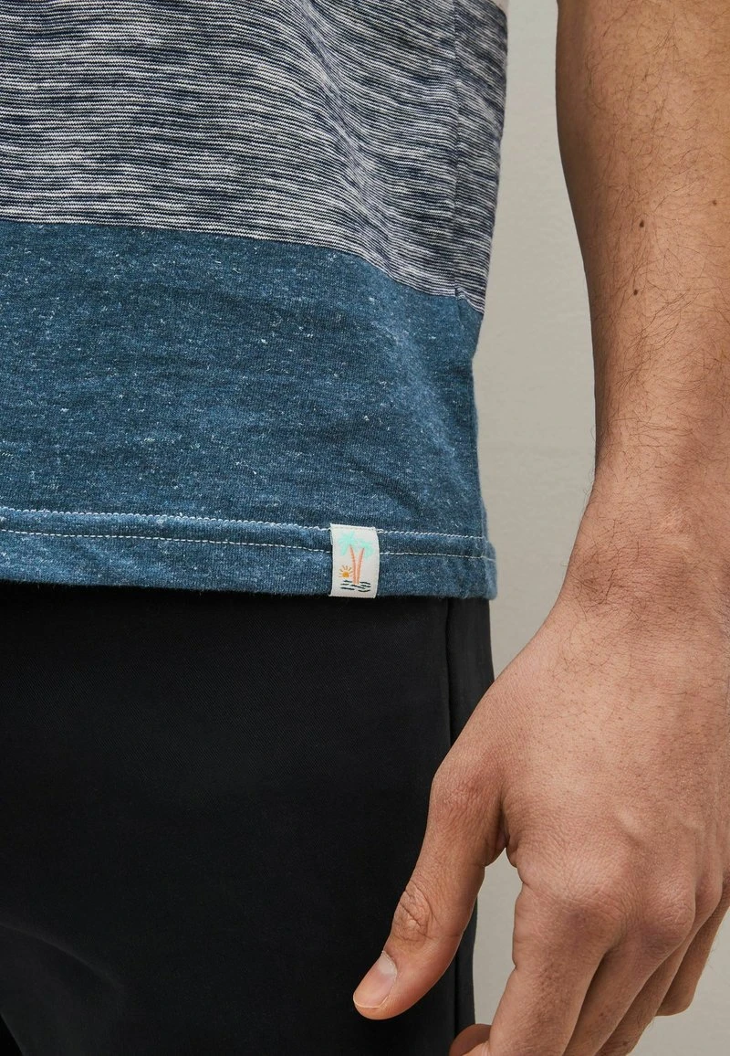 Next STRIPE STANDARD - T-Shirt Print - Blue Marl 4 Next STRIPE STANDARD - T-Shirt Print - Blue Marl – Bild 4