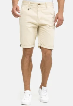 Indicode Jeans CASUAL FIT - Shorts - Fog