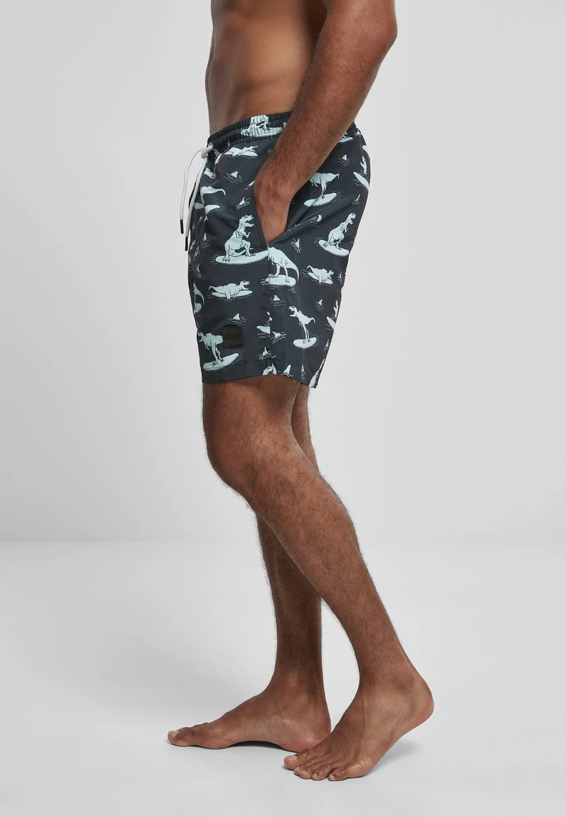 URBAN CLASSICS PATTERN SWIM SHORTS - Badeshorts - Surfing T Rex Aop 5 URBAN CLASSICS PATTERN SWIM SHORTS - Badeshorts - Surfing T Rex Aop – Bild 5