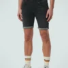 No-Excess STRETCH RESPONSIBLE CHOICE - Jeans Shorts - Black Denim