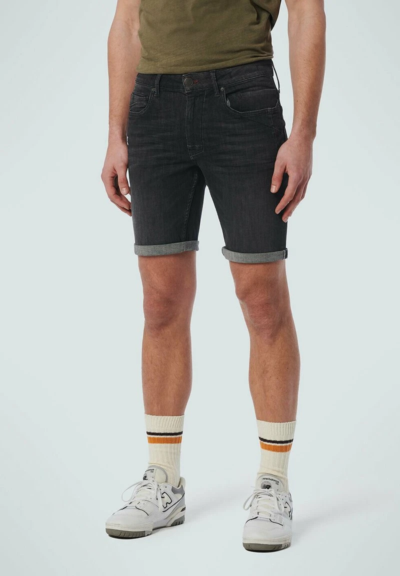No-Excess STRETCH RESPONSIBLE CHOICE - Jeans Shorts - Black Denim 1 No-Excess STRETCH RESPONSIBLE CHOICE - Jeans Shorts - Black Denim
